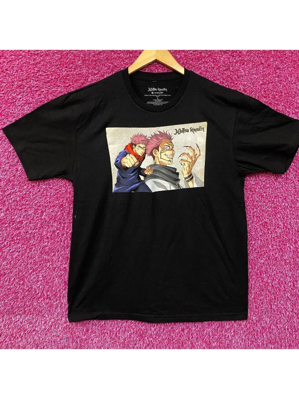 Jujutsu Kaisen Itadori Yuji & Ryoumen Sukuna - Claw - T-Shirt Large